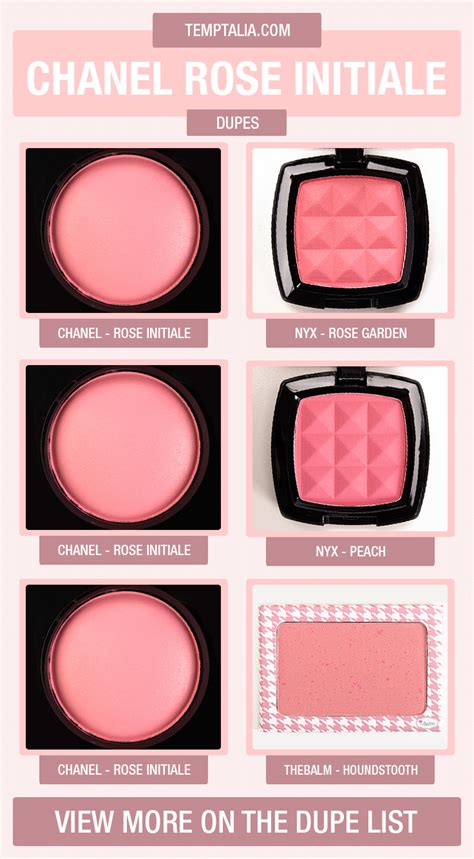 chanel rose cache dupe|chanel dupe leather.